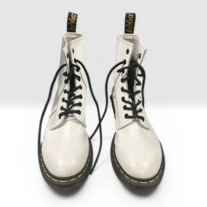 Used White Dr. Martens Boots